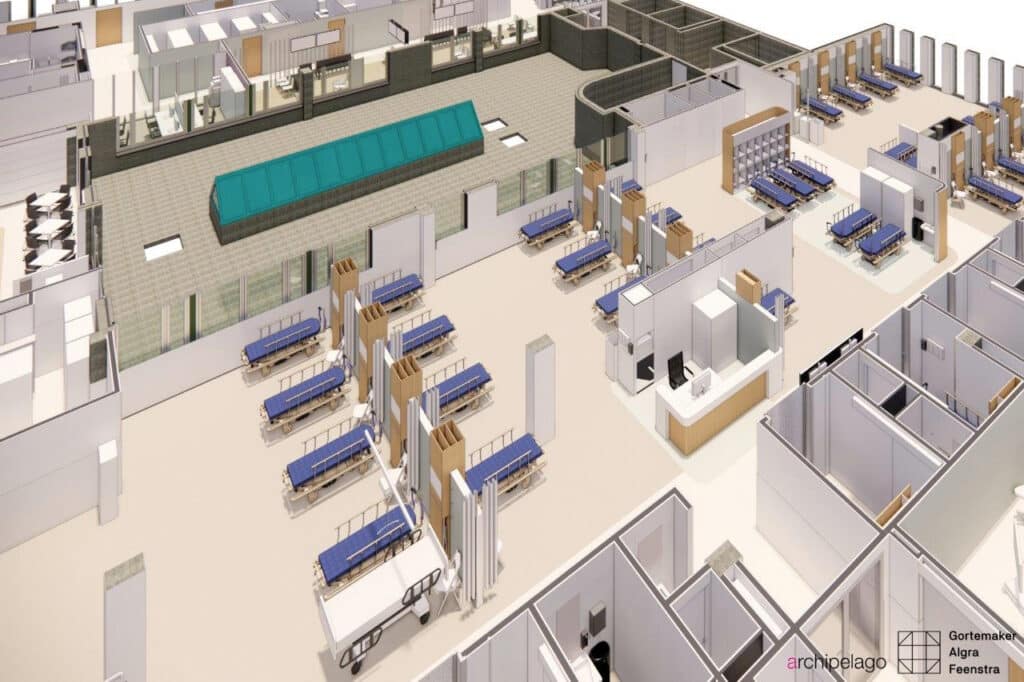 Endoscopie Gasthuisberg: slimme oplossingen in een complexe renovatie 3