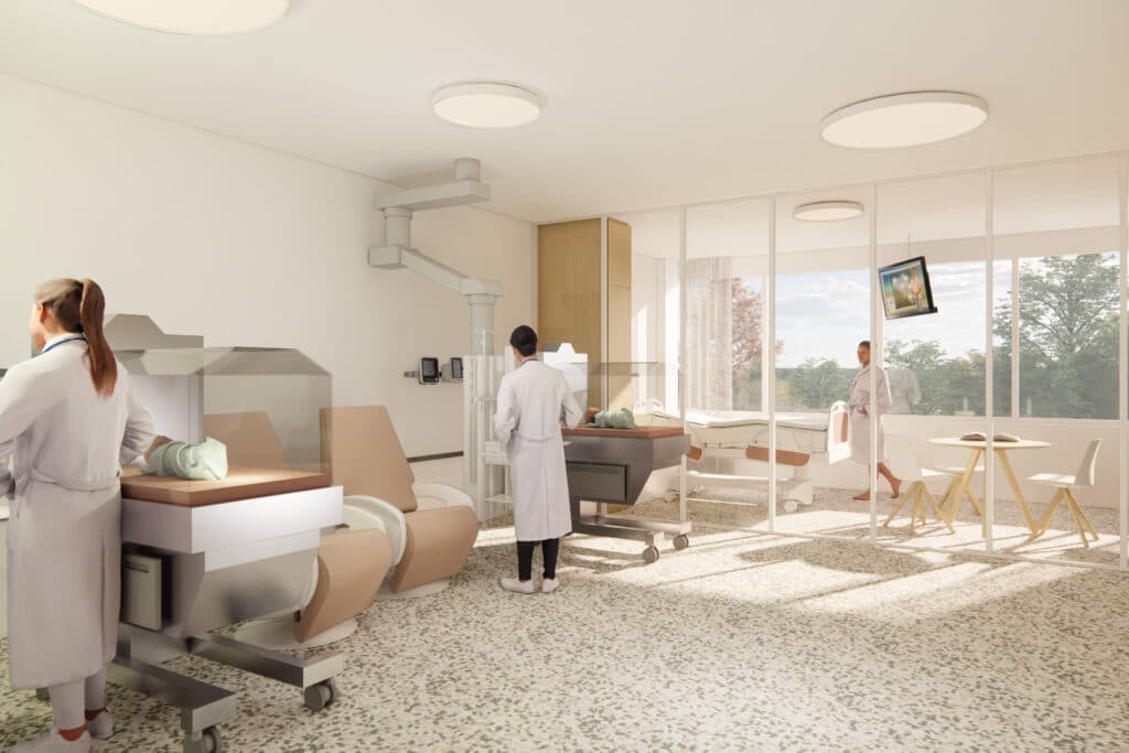 Primeur voor België: ziekenhuis bevalt van neonatale 'huiskamer' 1