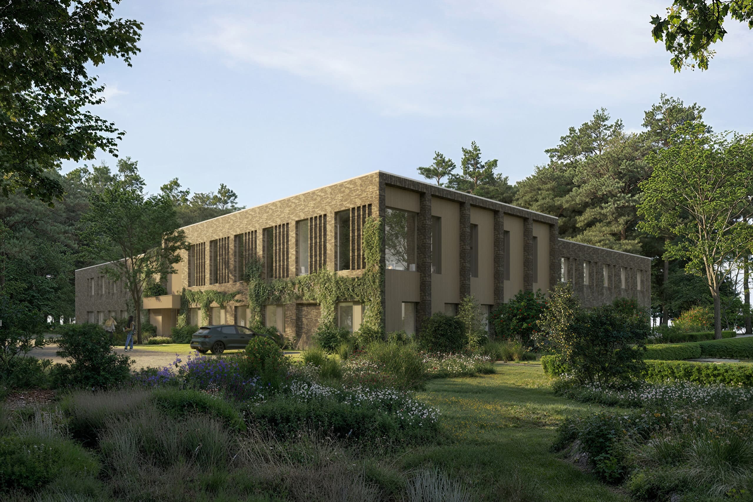 Bosrijke omgeving zorgt letterlijk voor healing environment voor nieuwe verslavingskliniek IrisZorg 2