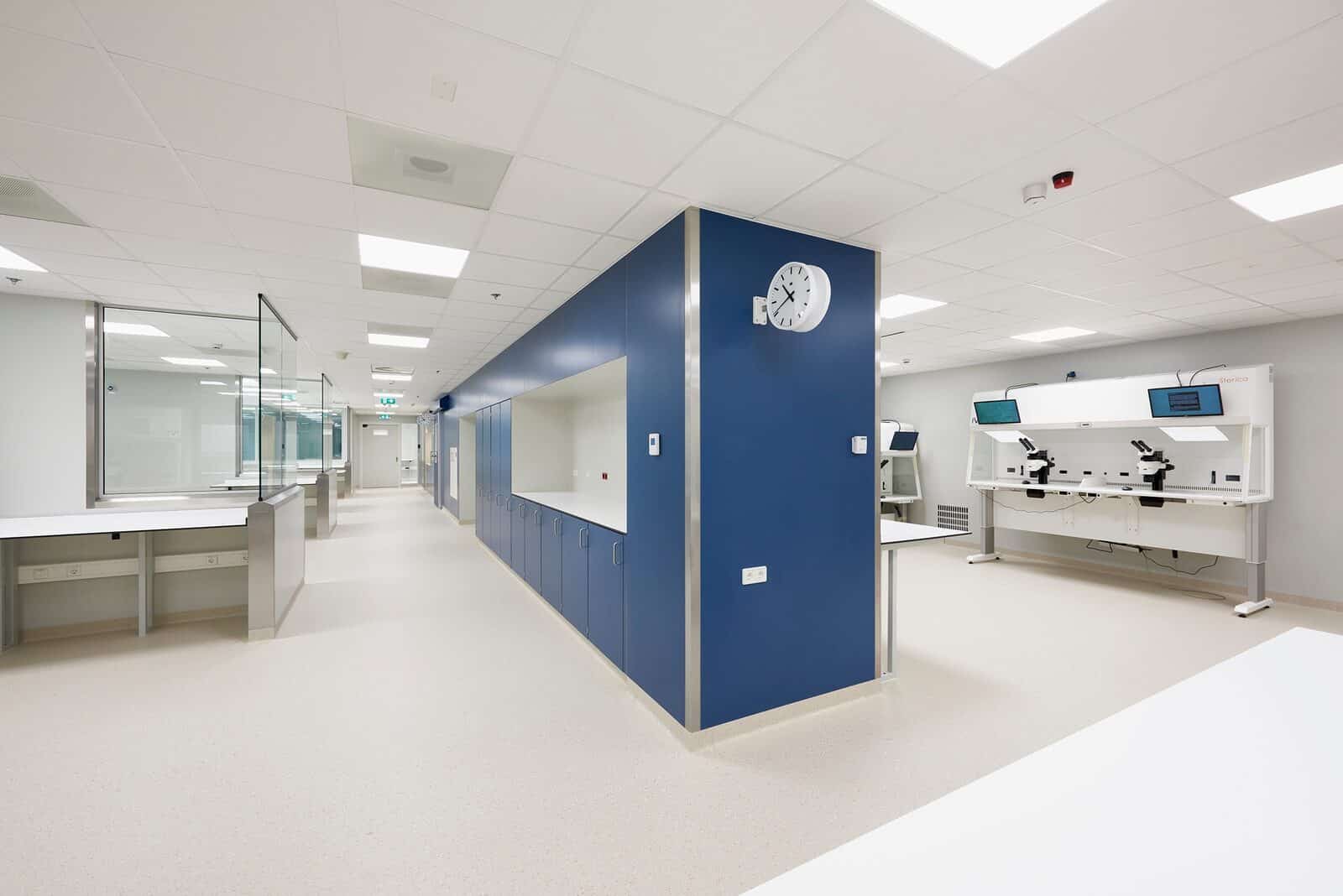Cleanroomafwerking voor nieuwe IVF-omgeving 1